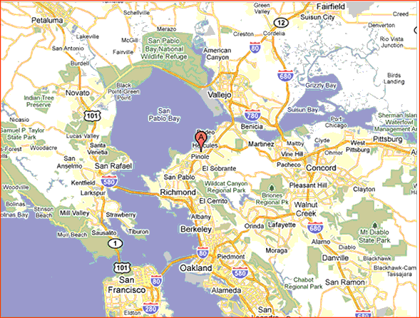 Graphic: Bay Area Map